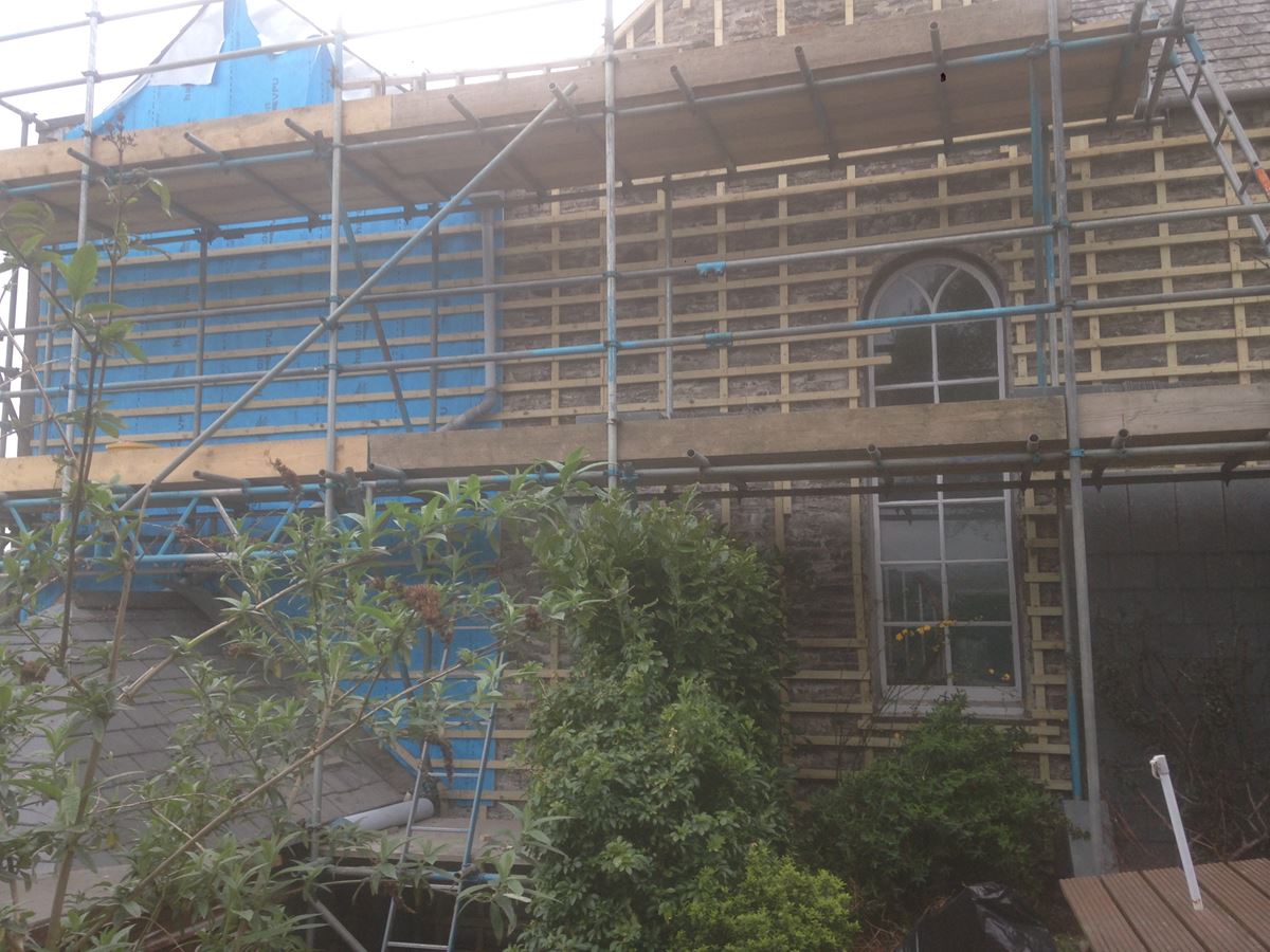 Slate Hanging Andreas Construction Ltd